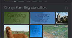 Desktop Screenshot of grangefarmholidays.com